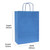 Box of 250 Blue Large Paper Carrier Bags