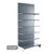 Silver Retail Shelving Modular Wall Unit - 5 x 370mm Shelves - H2100mm