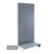 Silver Retail Shelving Modular Wall Unit - Perforated Back Panels - H2100mm Silver Retail Shelving Modular Wall Unit - Perforated Back Panels - H2100mm