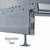Silver Retail Shelving Modular Wall Unit - Perforated Back Panels and Euro Hooks - 1000mm - H2100mm