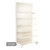 Jura White Retail Shelving Modular Wall Unit - 5 x 370mm Shelves - H2100mm