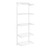 Flexx White Wire Shelf System - H2100mm - 5 Shelves