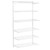 Flexx White Wire Shelf System - H2100mm - 6 Shelves