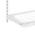 Flexx White Wire 3 Shelf System with Basket- H1500mm
