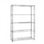 5 Tier Chrome Wire Shelving Unit - H1800 x W1200 x D450mm