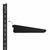 Black & White Twin Slot Shelving Kit - H1000mm - 3 Shelves - Width 900mm