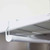 900mm White Clothes Rail for Flexx Wire Shelves