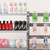 3 x Single Sided In-Queue Merchandising Bays with Shelves and Hooks