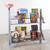 Double Sided In-Queue Merchandising Bay with Magazine Shelves -W1000mm each bay