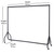 5 x Black Heavy-Duty Clothes Rails