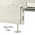 Jura White Retail Gondola Shelving - 3 x Bays, 24 x 370mm Shelves