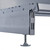 Silver Retail Shelving Modular Gondola Unit - 8 x 370mm Shelves - H1800mm