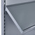 Silver Retail Shelving Modular Gondola Unit - 8 x 370mm Shelves - H1800mm
