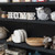 Black Retail Gondola Shelving - Run of 2 x H1400 x W1250mm Bays & 2 x End Bays - 18 Shelves