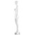 Curve Plus Sized Mannequin  - Female - Gloss White