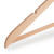 Natural Beech Wood Ultra-Slim Flat Hangers with Trouser Bar and Shoulder Notches