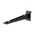 Pair of Heavy Duty Slatwall Shelf Brackets 300mm