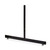 3 x Black 6ft Grid Mesh Two Way Stand 3 x Black 6ft Grid Mesh Two Way Stand