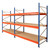 Longspan Warehouse Racking - 2 Bays - 3 Chipboard Shelves Per Bay