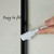 Black Retail Wall Shelving with LED Lighting - H2100 x W1000mm - 4 Shelves