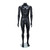 Zest Headless Mannequin - Male - Matt Black