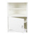 Solido White Till Unit with Lockable Cupboard and Shelf