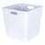 3 x White Large Cube Storage Baskets 3 x White Large Cube Storage Baskets