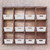 3 x White Small Cube Storage Baskets