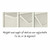 Jura White Retail Wall Shelving - 2 Bays - 1800mm High With 470mm Base Shelf