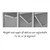 Silver Retail Wall Shelving - 3 Bays - 1800mm High With 470mm Base Shelf