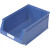 Multipurpose Shelving With 40 x Blue Plastic Part Bins - H1600 x W1220 x D305mm