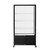 Eclipse Aluminium Wide Display Tower Showcase with Storage Cupboard