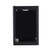 Halo Black Mini Wall-Mounted Glass Showcase With or Without Remote Control Light