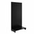 Black Slatwall Back Panel for Retail Shelving Units - H100mm