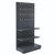 Trade & Exhibition Stand - Dark Grey Retail Shelving Wall Unit - Perforated Back Panels with 32 Hooks - H2100mm