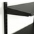 Black Twin Slot Shelving Kit - H1000 x W1200mm, 3 Uprights & 3 Wooden Shelves
