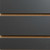 Pack of 40 x Graphite Grey Slatwall Panels - 100mm Centres - 18mm MDF