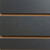 Graphite Grey Slatwall Panel - 100mm Centres - 18mm MDF