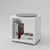 White Cube Shelving Display Unit - 1 x 1