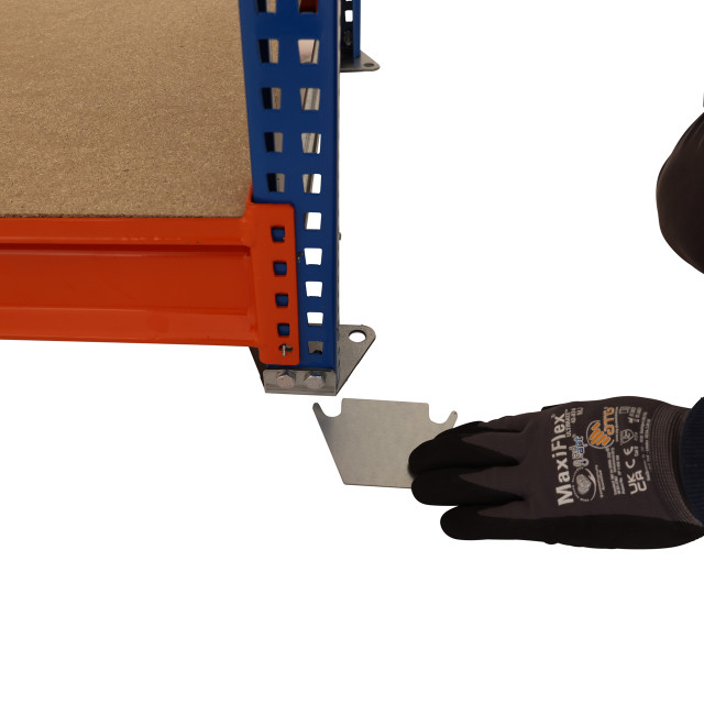 Longspan Warehouse Racking End Frame, Depth: 900mm - Max 4000kg UDL ...