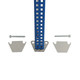 Longspan Warehouse Racking End Frame, Depth: 900mm - Max 4000kg UDL ...