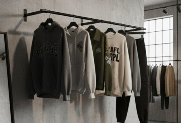 Wall Mounted Clothes Rails