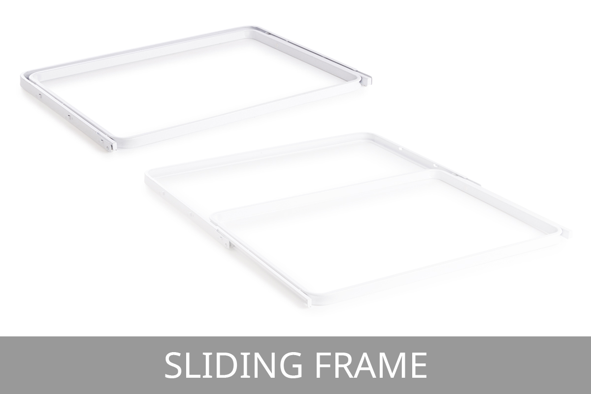 Sliding frame components