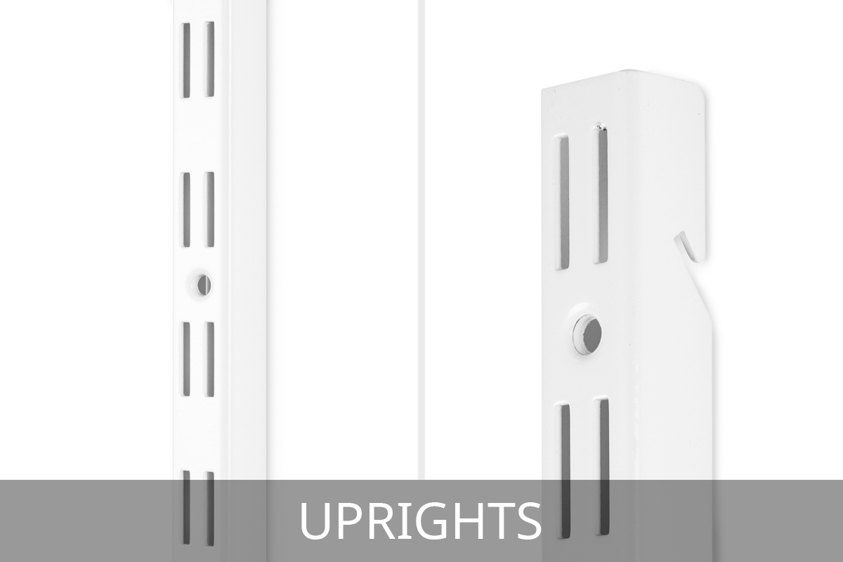 Shelving uprights component