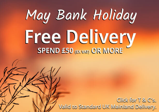 May Bank Holiday Delivery Offer