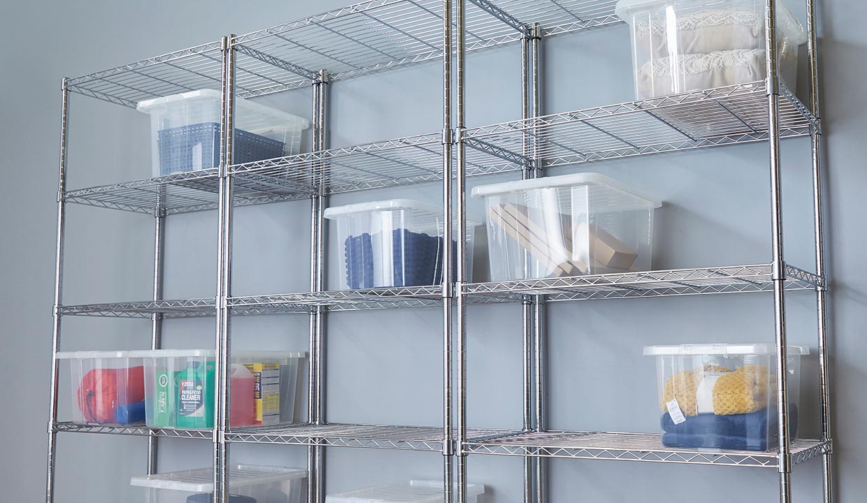 Guide to Chrome Wire Shelving Shopfitting Warehouse