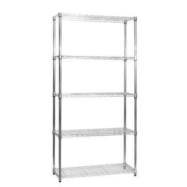 5 shelf wire rack best sale