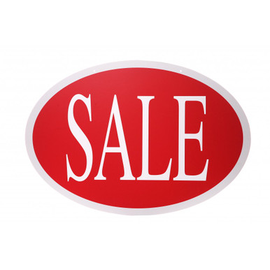 Oval Sale Hanging Sign - 21.5 x 31 inch - H546 x W787mm