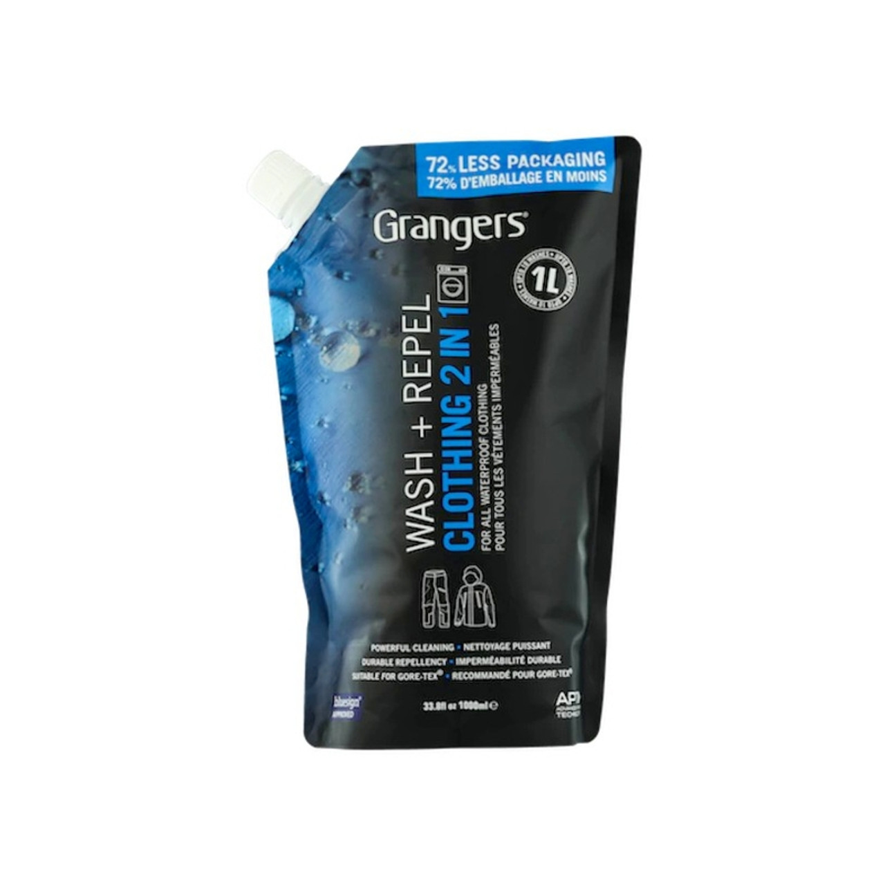 Grangers Wash + DWR Repel 2 in 1 Refill Pouch Large