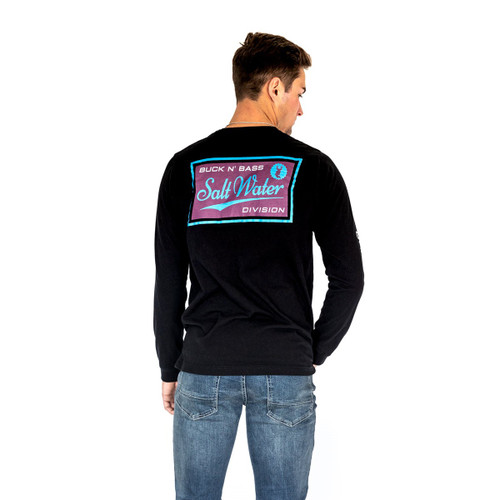 SWD Long Sleeve Men's | Buck N' Bass - Black M